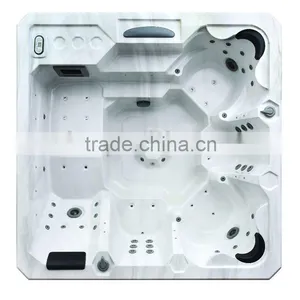Luxury Outdoor Spa With Pop-up TV thumbnail-1