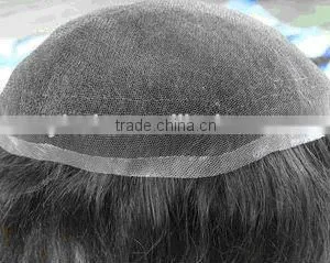 Express Toupee for Men Natural Looking Invisible Hairline Men's Wig, Toupee Custom-made, Full Lace Toupee thumbnail-1