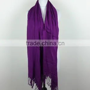 Blue Color Fashion Pashmina Scarf thumbnail-2
