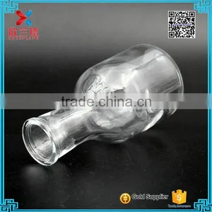 New Products 8oz 250ml Wine Round Glass Bottle With Cork Wholesales thumbnail-3