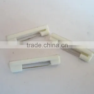 White Color Plastic Adhesive Safety Pin for Garments thumbnail-2