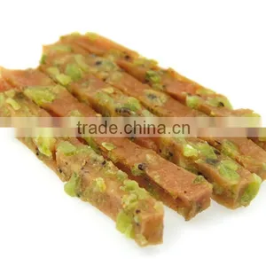 Wholesale Natural Dry Chicken and Peanut Strip Pet Dog Snack thumbnail-2