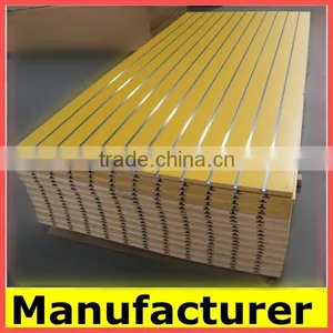 Cheap Price High Quality PVC Raw MDF Slatwall Board thumbnail-6