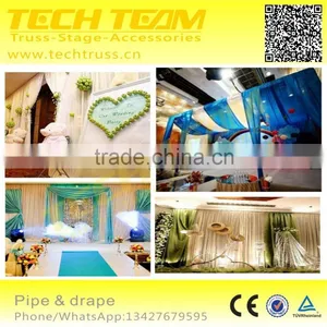 PDB 2236 Pipe and Drape Stands, Wedding Decoration Pipe and Drape thumbnail-1
