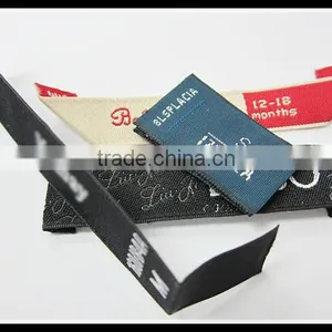 Famous Garment Woven Label Free Sample Custom Label Hangtag Label thumbnail-3