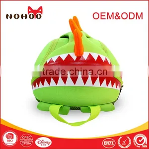 BSCI Audit Popular Neoprene New Design Kids School Bag, Cute Kids Dinosaur Backpack thumbnail-3