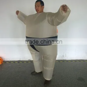 DJ-CO-124 NWE INFLATABLE BLACK SUMO SUIT FAT COSTUME AIRBLOWN EASY LIGHTWIEGHT OUTFIT thumbnail-5
