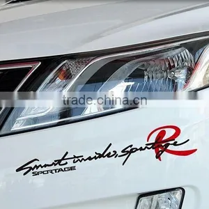 Funny Custom UV Protected Car Vinyl Sticker Cutting Colorful Bumper Sticker,Reusable Die Cut Sticker in Polybag ---DH20368 thumbnail-1
