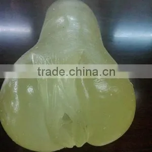 Soft Light Clear Yellow Artificial Vagina Women's Fake Clitoris G-spot Sexy Pussy Toys for Male thumbnail-1
