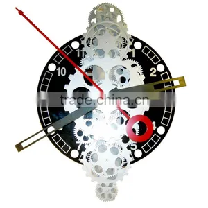 Decorative Moving Gear Wall Mounted Clock thumbnail-1