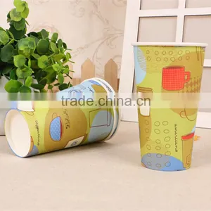 Ripple Double Single Wall Disposable Coffee Paper Cup thumbnail-6