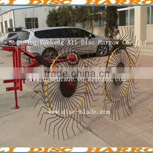 Tractor Dirven New Design 40 Tines Wheel Rake on Sale thumbnail-1