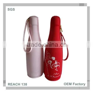 MANUFACTURER SALE EVA Champagne Gift Bag With Handle thumbnail-1