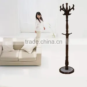 Top Sale Living Rooms Furniture Antique Wooden Coat Rack thumbnail-3