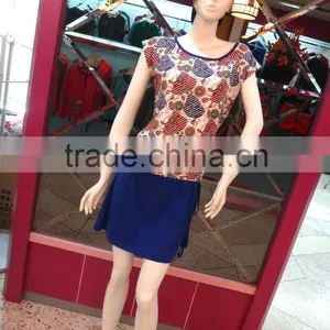 Classic Atmosphere Round Collar Draw String Skirt Nightgown Women thumbnail-2