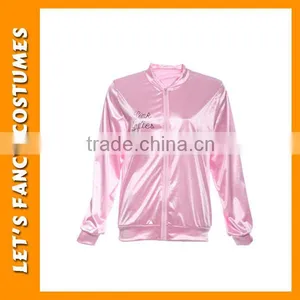 PGWC2573 Pink Lady Retro 50s 60s Jacket Women Fancy Dress Grease Costume Hen Party thumbnail-2