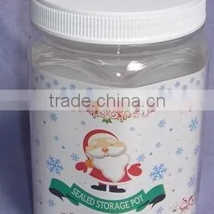 450ML PET Transparent Large Plastic Storage Jars thumbnail-1