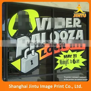 Digital Printing Full Color Removable Vinyl Decal Sticker for Shop thumbnail-2