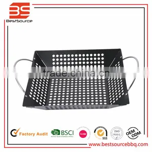 Big Size Deep Square High Quality BBQ Grill Pan For Outdoor Cooking Time thumbnail-1
