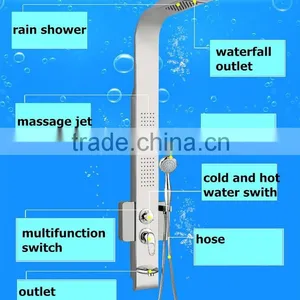 Bath Product Stainless Steel Massage Panel Set Shower Column Y-007 thumbnail-2
