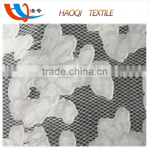 Gird Jacquard Pattern 30% Nylon and 70% Cotton Yarn Fabric for Girls Dress thumbnail-4