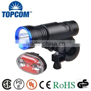 Super Bright 10W 1000LM LED Headlight & Tail Light Bicycle Light Set thumbnail-1