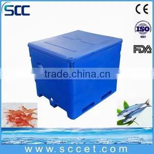 PE Plastic Fish Transport Container ( Rotomoulded Technology ) thumbnail-1