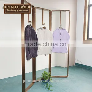 2016 China Wholesale Korean Clothes Metal Hanging Clothes Display Racks thumbnail-1