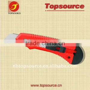 Mini Cheap Plastic Retractable Utility Safe Art School Knife for Promotion thumbnail-1