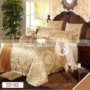 100% Silk 19mm Jacquard Queen Bedding Set thumbnail-2