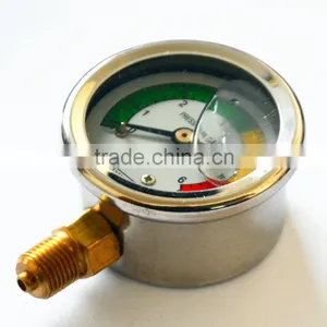 High Quality Stainless Steel Pressure Gauge Glycerin Filled Pressure Gauge Pressure Gauge With Alarm thumbnail-2