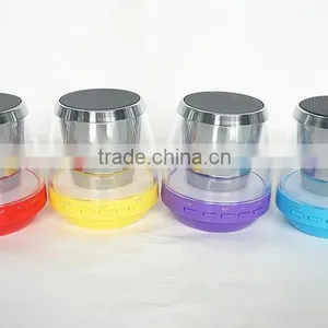 2016 Colorful Led Light Portable Mobile Phone Amplifier Bluetooth Speaker With Usb thumbnail-6