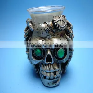 Halloween Gifts, Resin Crafts for Halloween, Resin Skull Crafts thumbnail-2