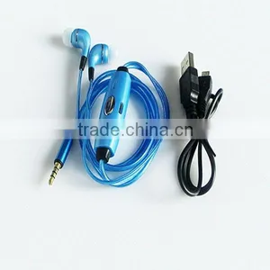 New Wholesale Fashionable Led Light Earphone and Headset With Led Light thumbnail-2