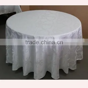 Jacquard/Pattern Polyester Round Table Cloth/table Linen thumbnail-1