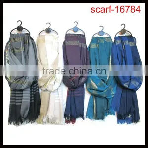Fashion Shiny Scarf STOCKS thumbnail-1