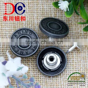 Fashion Cutom Metal Zinc Alloy Button for Jacket Garment thumbnail-3