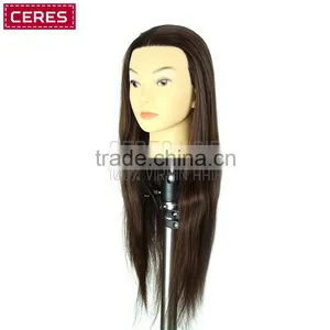 Cosmetology Mannequin Manikin Training Head With Synthentic Fiber thumbnail-3