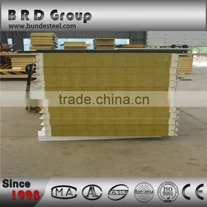 Manufacturer of BRD Rock Wool Sandwich Wall Panel Price thumbnail-1