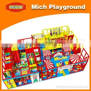 Colorful Plastic Indoor Playground Equipment thumbnail-1
