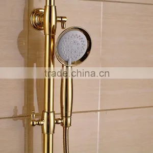 Luxury Gold Bath Shower Set thumbnail-2