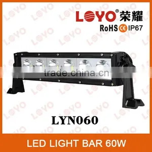 13.5inch 60w Single Led Light Bar IP67 Flood/spot/combo Beam Rally Led Working Light Bar thumbnail-1