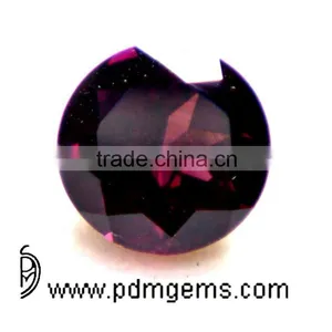 Top Quality Rhodolite Garnet Round Cut For Silver Pendant thumbnail-1