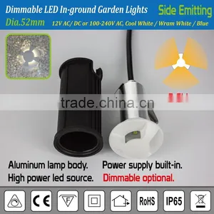 Outdoor Garden Buried Led Lawn Light 12V/ AC85-264V Aluminum thumbnail-3