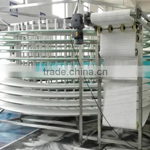Motorized Plastic Modular Belt Spiral Conveyor/powered Screw Conveyor thumbnail-4