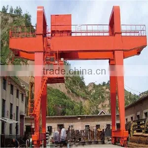 Double Girder Gantry Lifting Gantry Crane Machine , Goliath Crane thumbnail-5