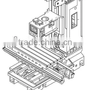 CNC Machine Frame / Body;VMC1155 thumbnail-1
