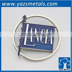 Hollow Out Metal Engrave Shaped Label thumbnail-1