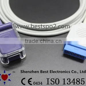 GE Marquette SpO2 Adapter Cable, 11pin>>DB9, 3m, Nellcor Oximax Tech thumbnail-1