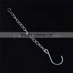 Hanging Wrough Iron Link Chain For Hanging Artificial Plant Ball thumbnail-3